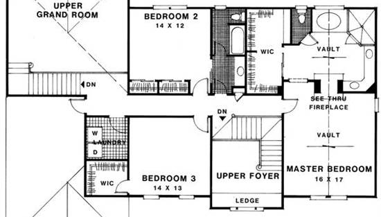 Upper Level Floorplan